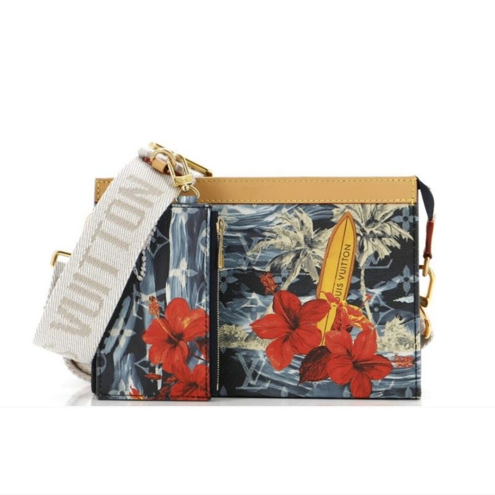 Louis Vuitton Gaston wearable wallet surfin canvas